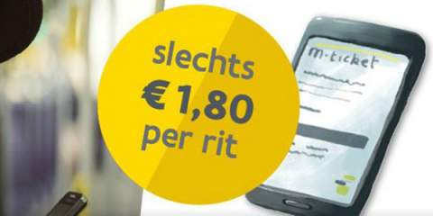 Voetzool Oude man voor De Lijn lanceert m-ticket voor smartphone | its